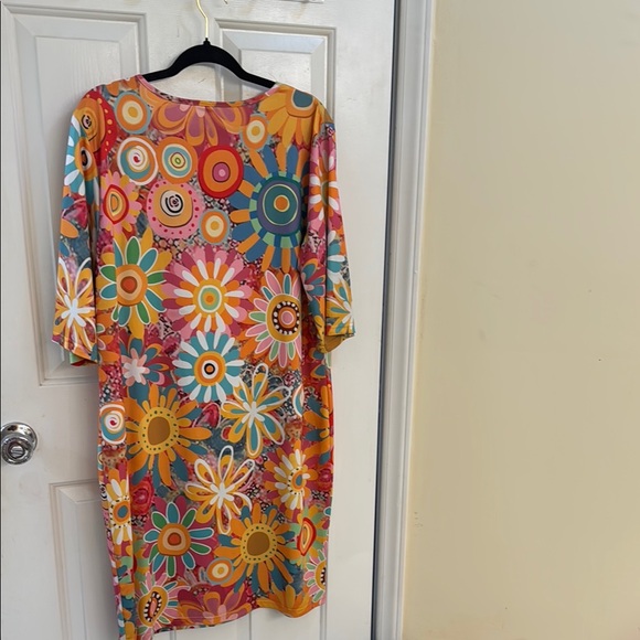 Floral Multicolor Dress - Picture 3 of 3